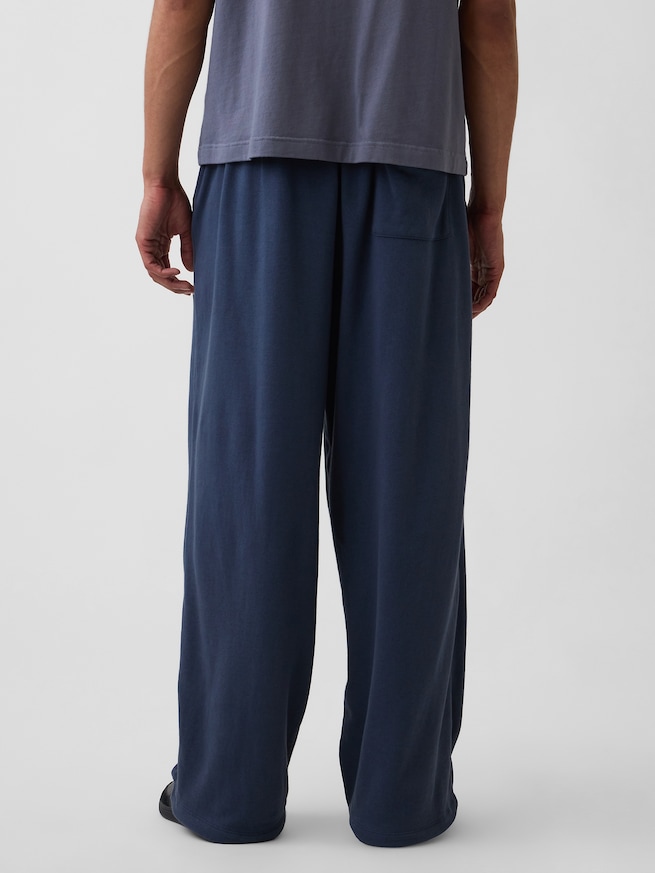 フレンチテリー バギー GAP1969ロゴ スウェットパンツ-3