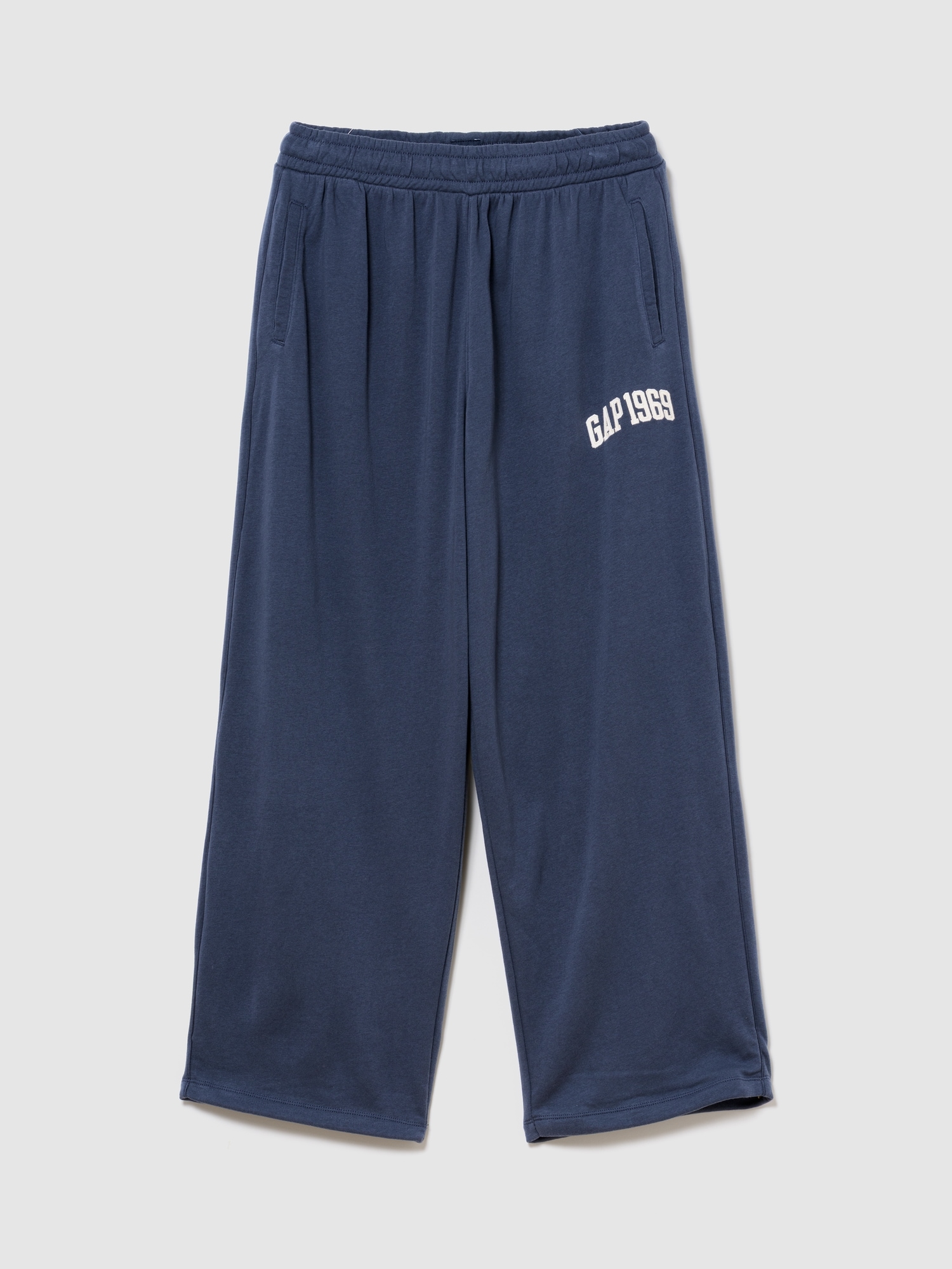 フレンチテリー バギー GAP1969ロゴ スウェットパンツ-5