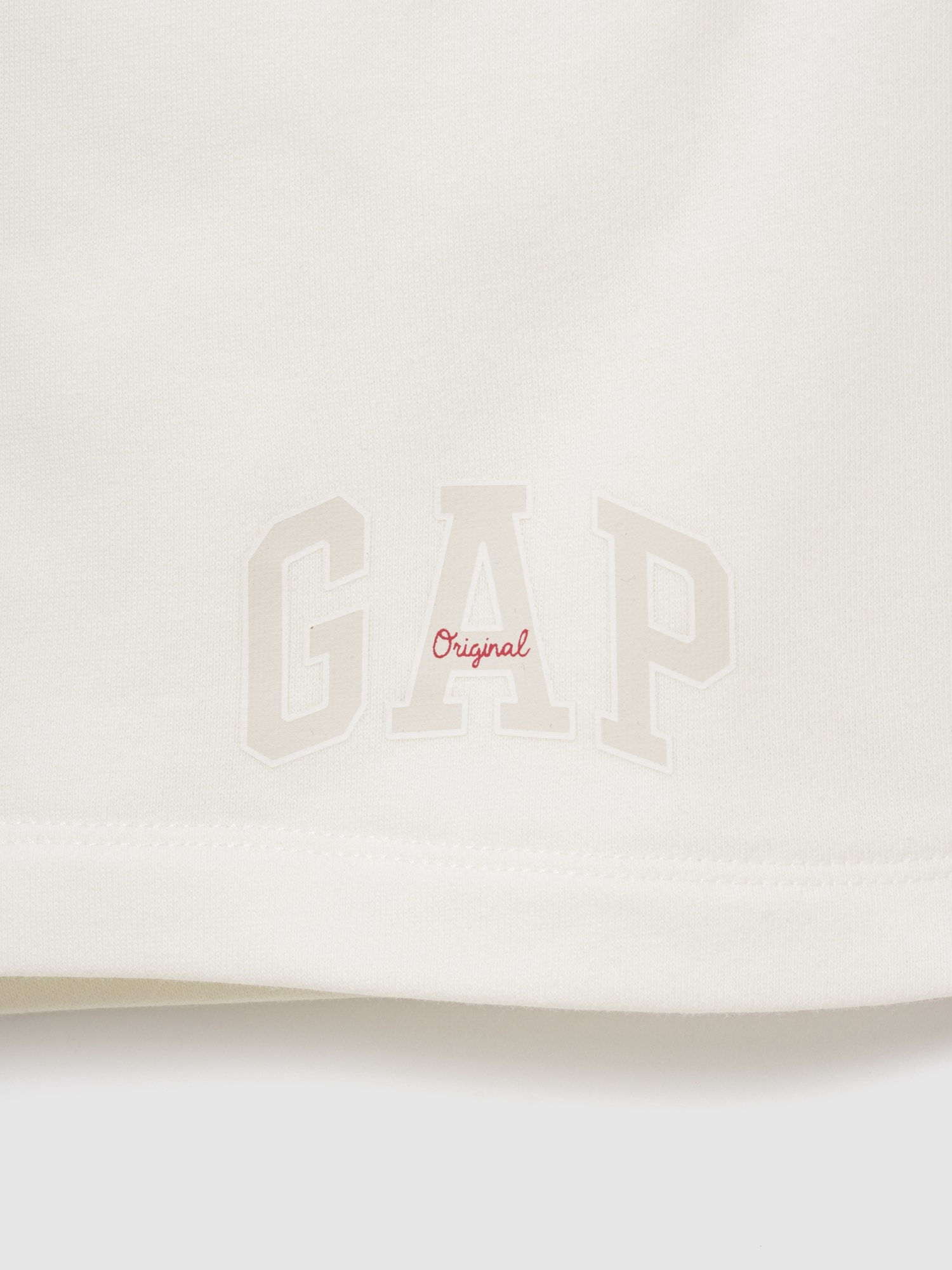リラックスフィット GAPロゴ フレンチテリー ショートパンツ-4