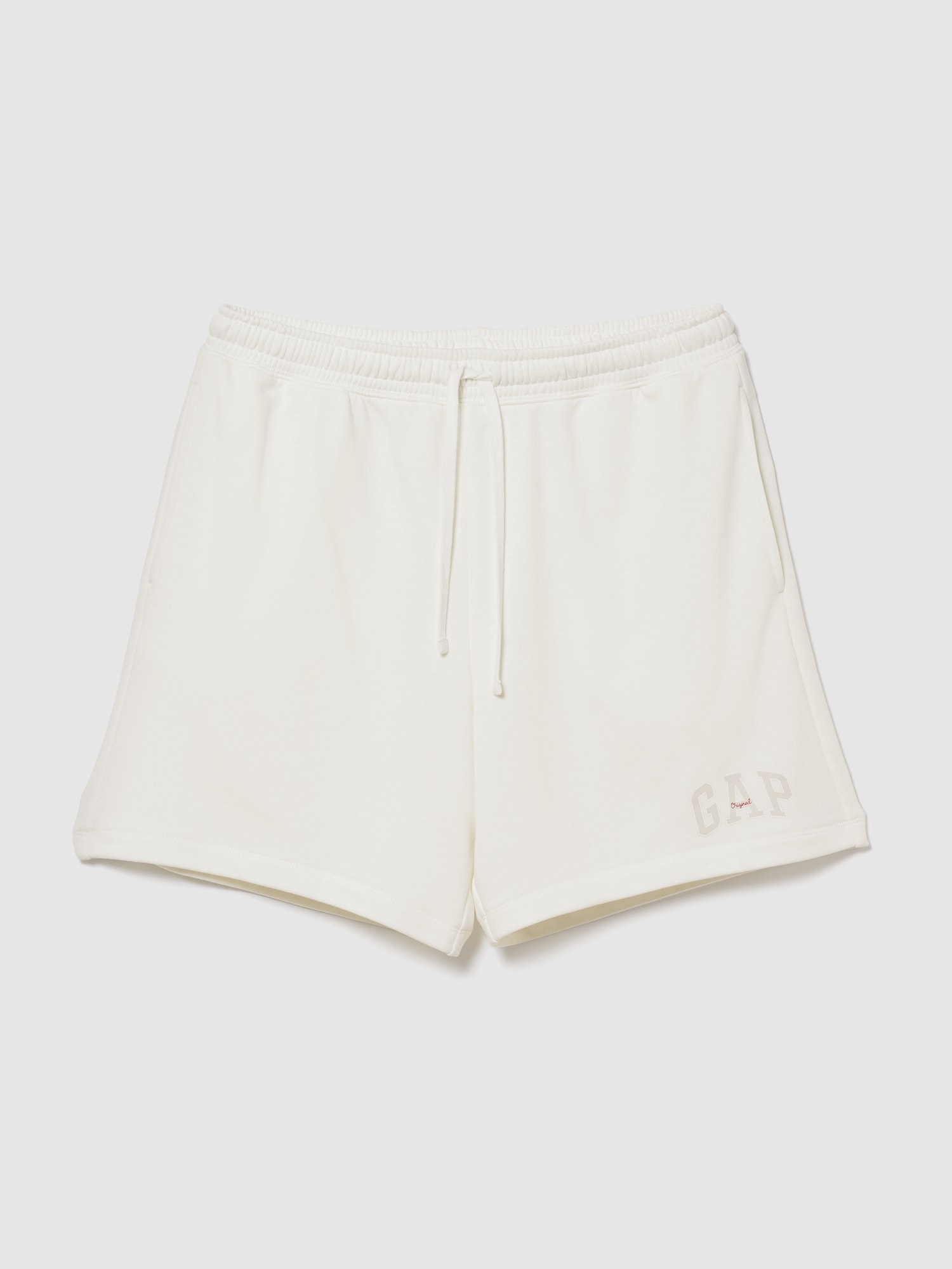 リラックスフィット GAPロゴ フレンチテリー ショートパンツ-5
