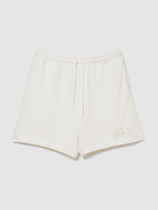 リラックスフィット GAPロゴ フレンチテリー ショートパンツ-5