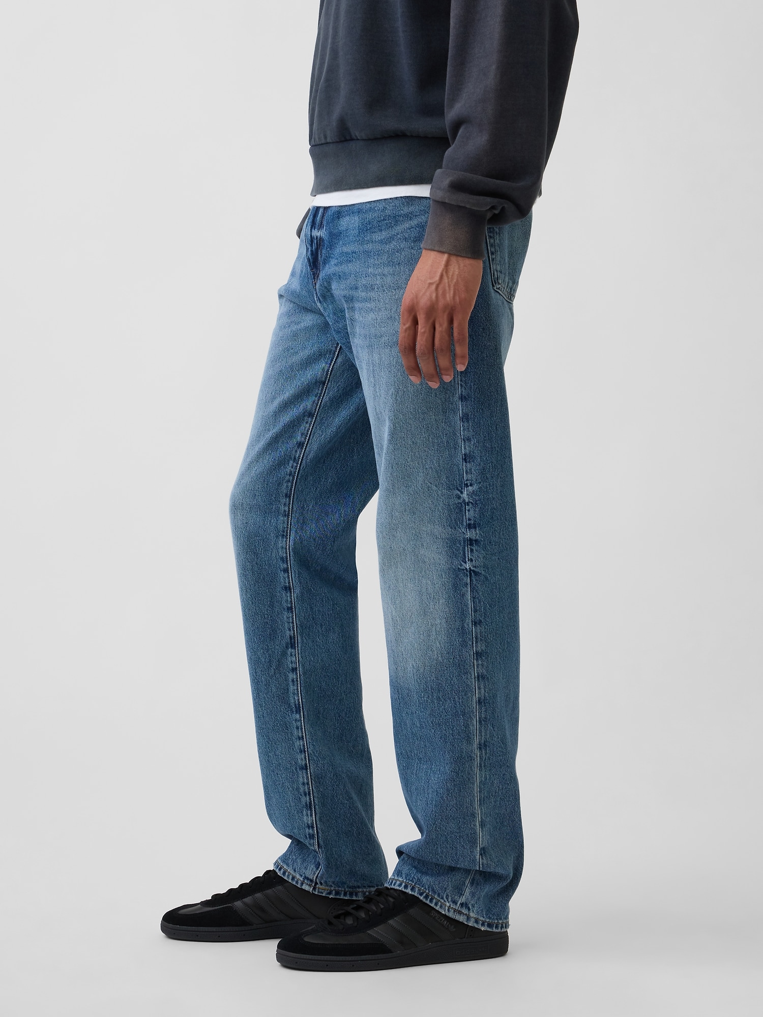 Jean droit décontract