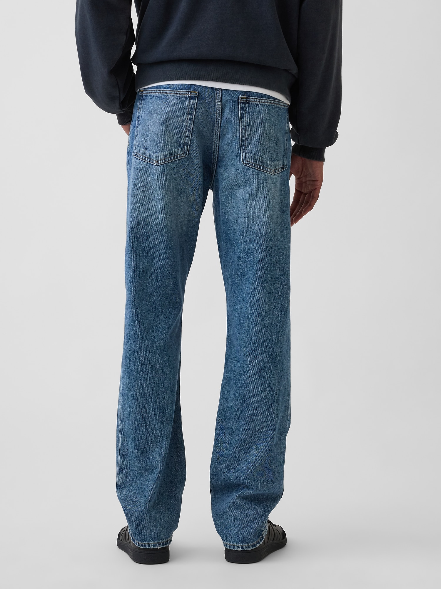 Jean droit décontract