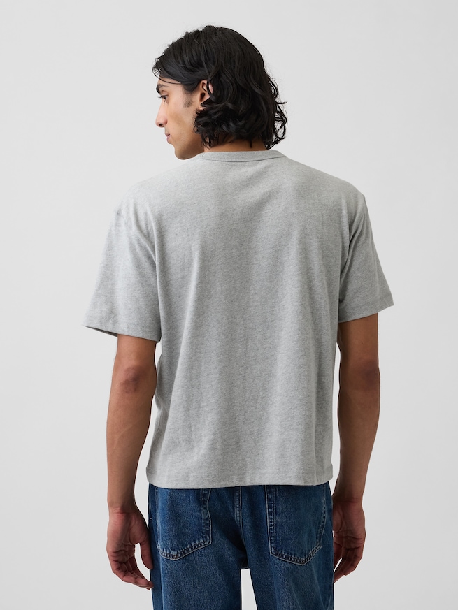 ヘビーウェイト クロップドTシャツ-2