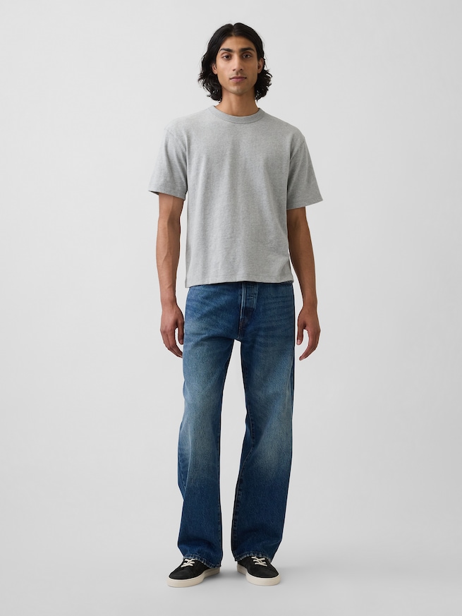 ヘビーウェイト クロップドTシャツ-1