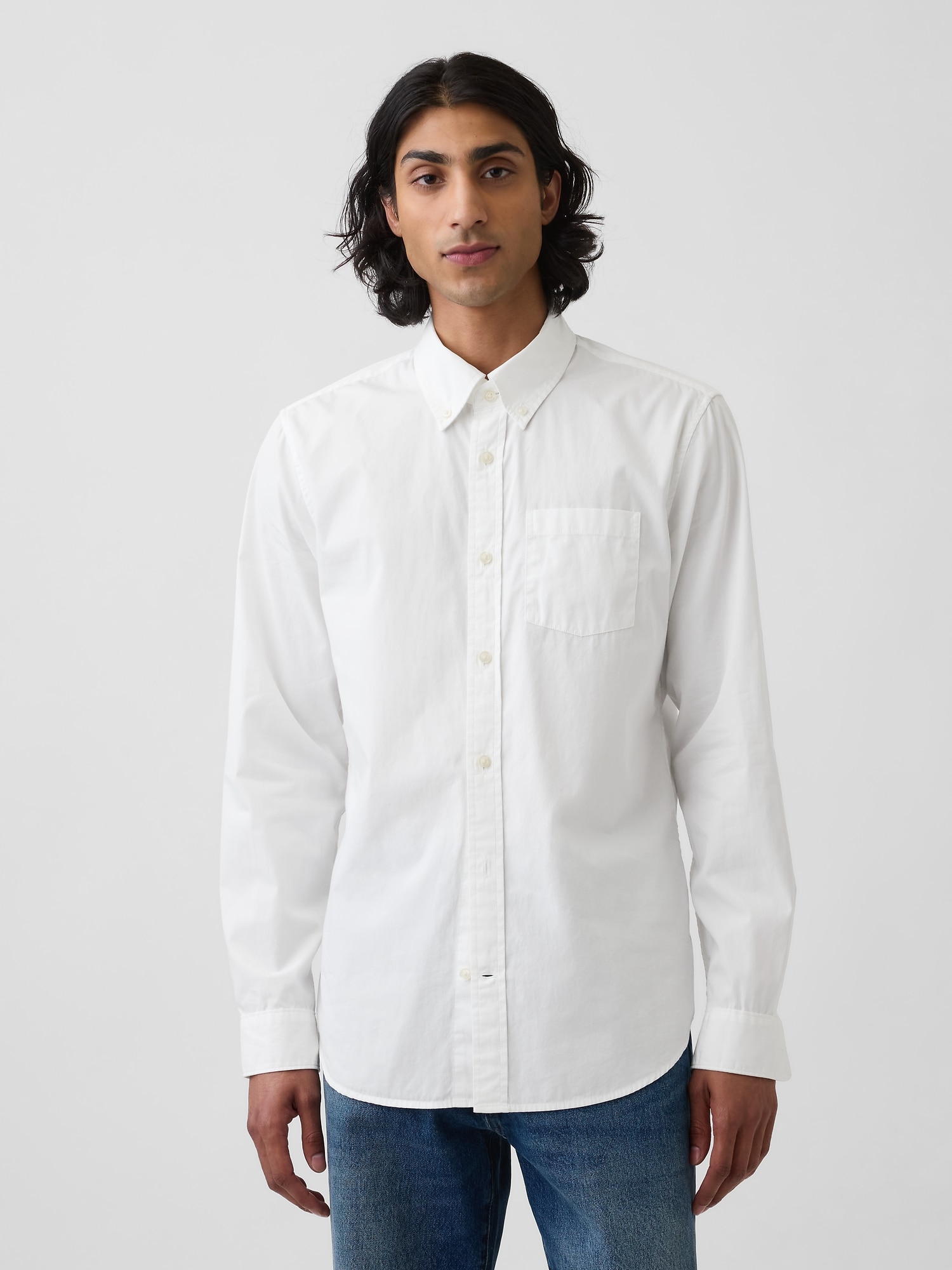Organic Cotton Poplin Classic Shirt