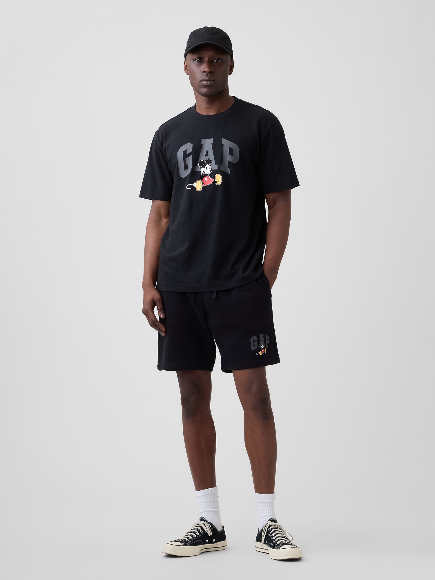 Gap × Disney Mickey Mouse Logo Shorts