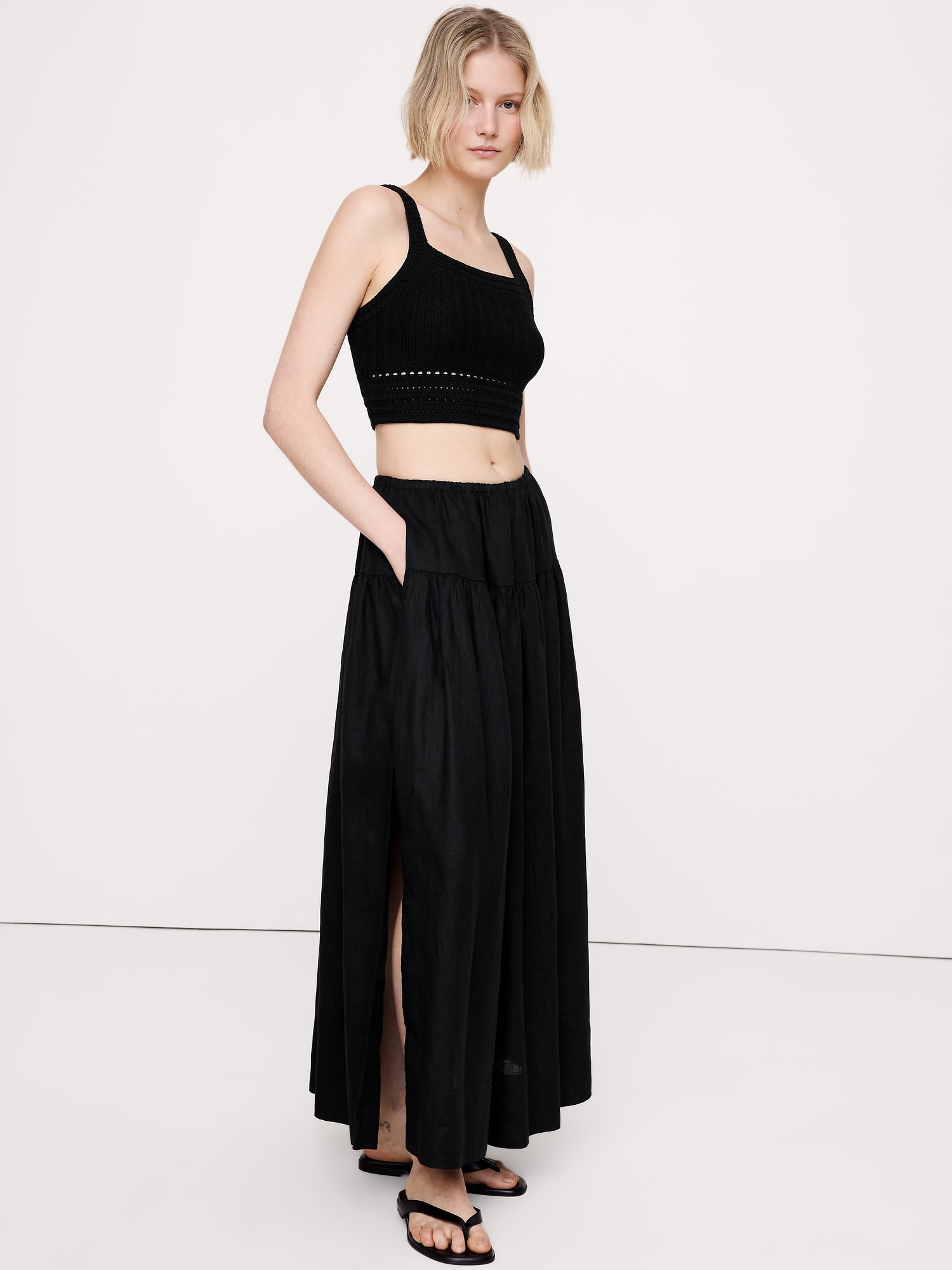 SOUTIEN-GORGE SECONDE PEAU EN COTON CROCHETÉ