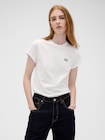 Gap &times; Victoria Beckham オーガニックコットン ロゴTシャツ-0