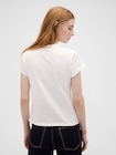 Gap &times; Victoria Beckham オーガニックコットン ロゴTシャツ-3
