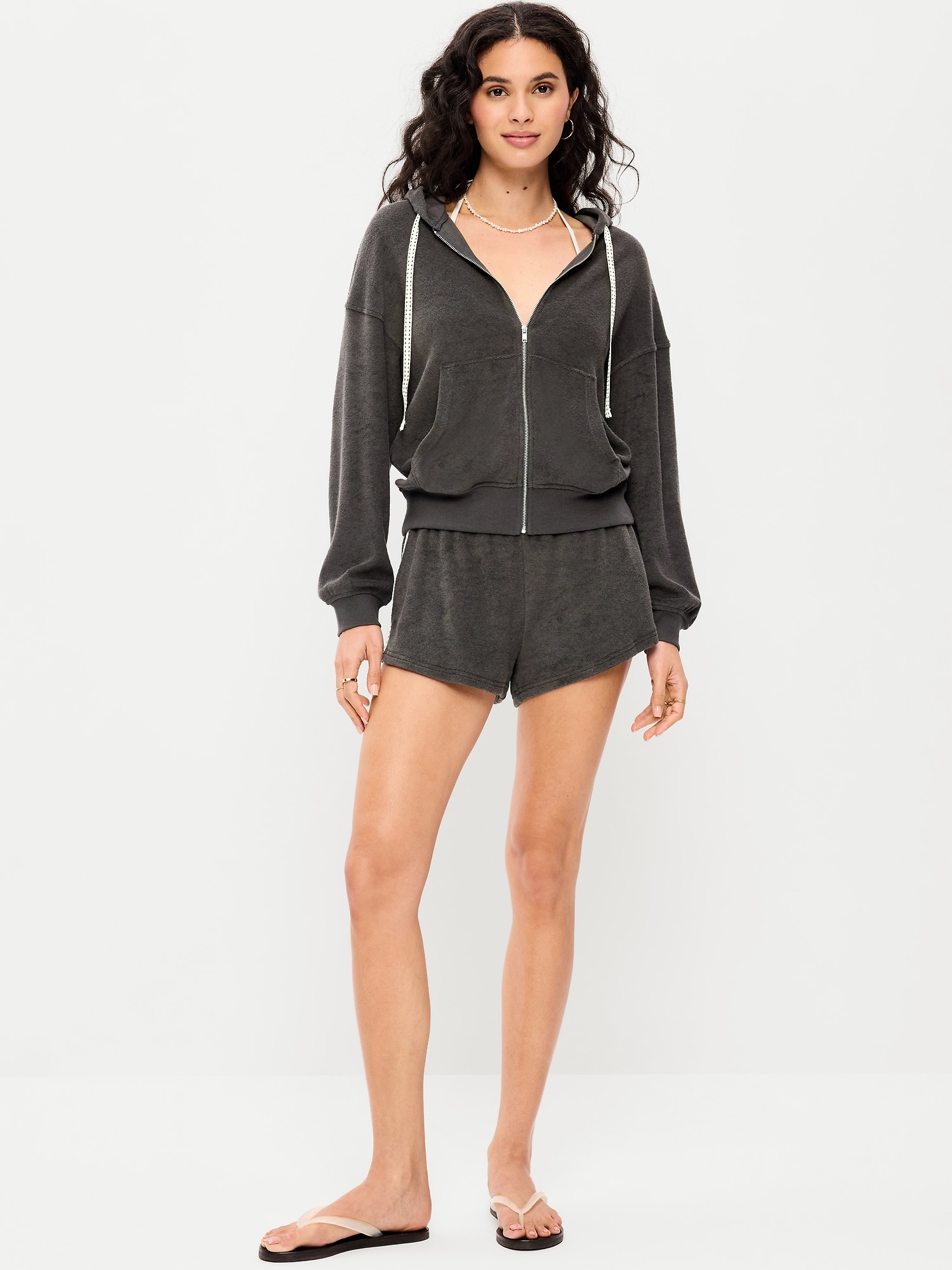 Mid-Rise Terry Cloth Shorts - 2.5-inch inseam