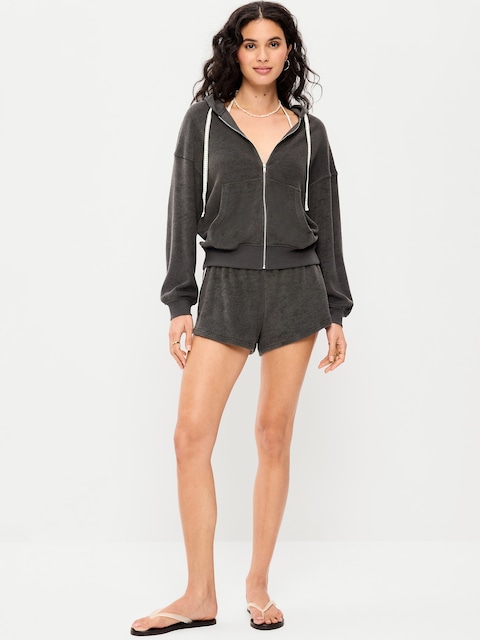 Mid-Rise Terry Cloth Shorts -- 2.5-inch inseam