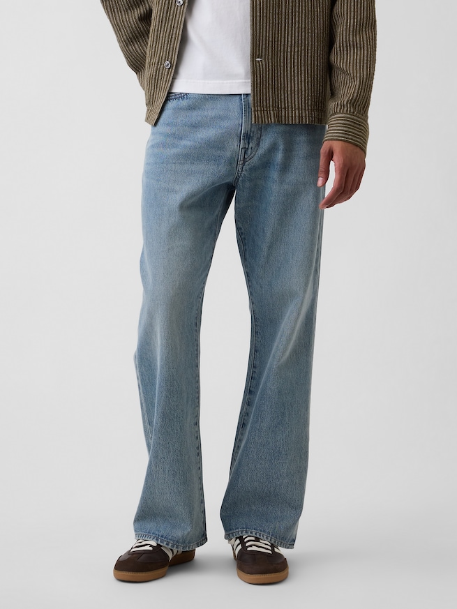 ルーズフィット ブーツカットデニム-1