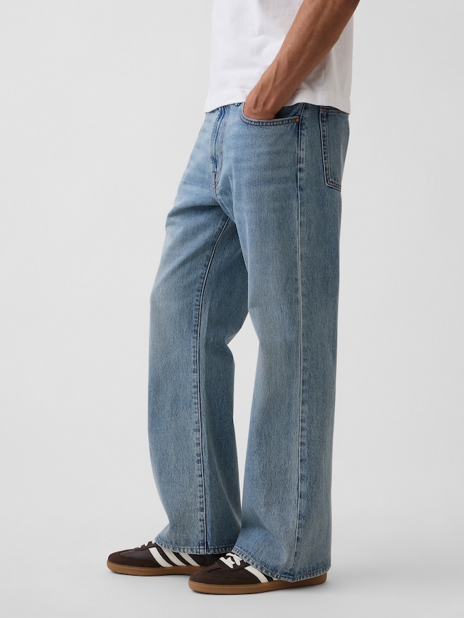 ルーズフィット ブーツカットデニム-2