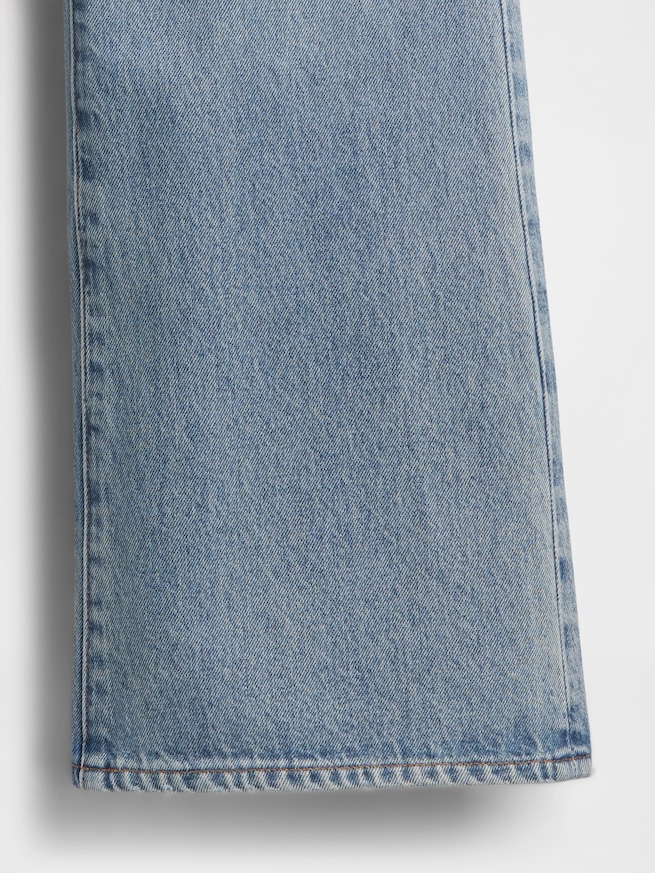 ルーズフィット ブーツカットデニム-4