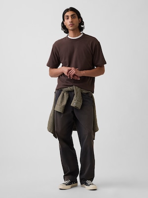 バギー カーキパンツ