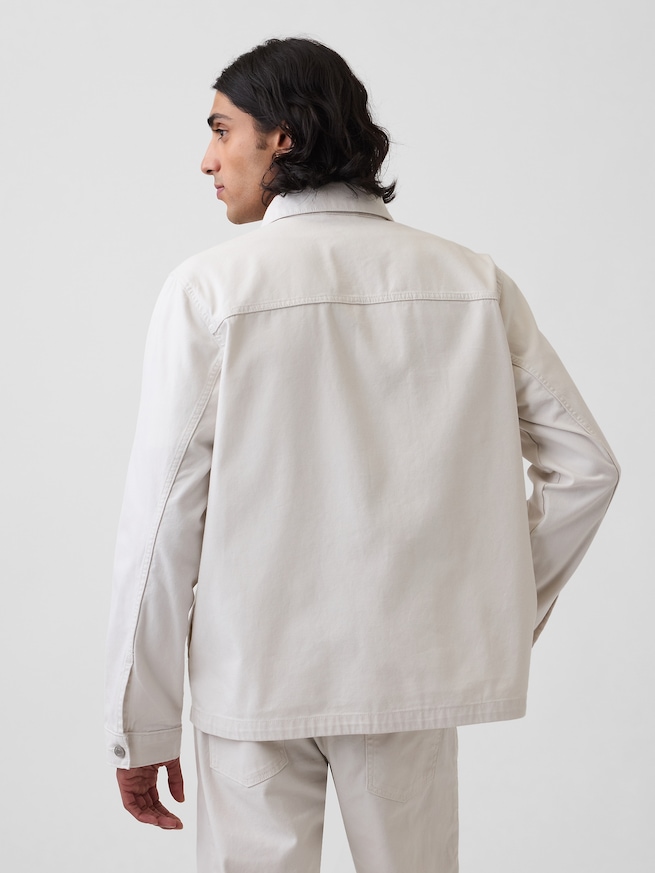 キャンバス リラックスフィット シャケット-2