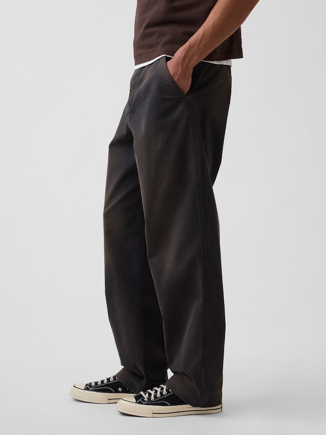 バギー カーキパンツ-2