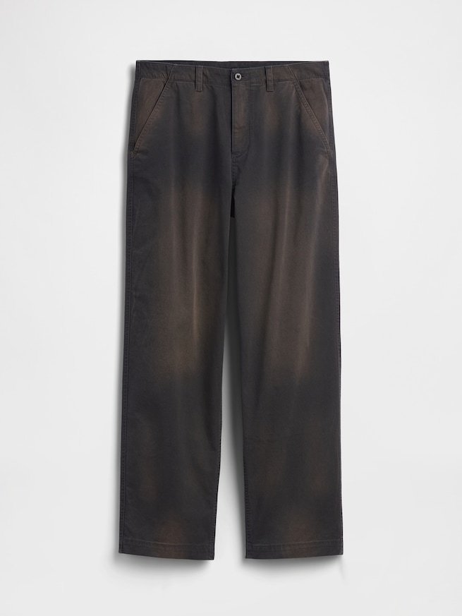 バギー カーキパンツ-6