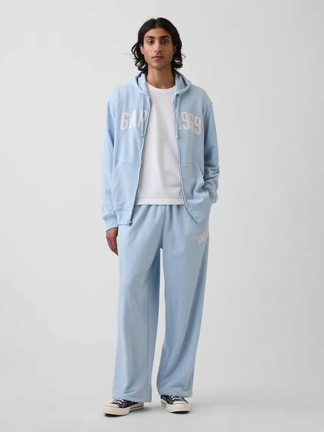 フレンチテリー バギー GAP1969ロゴ スウェットパンツ-0