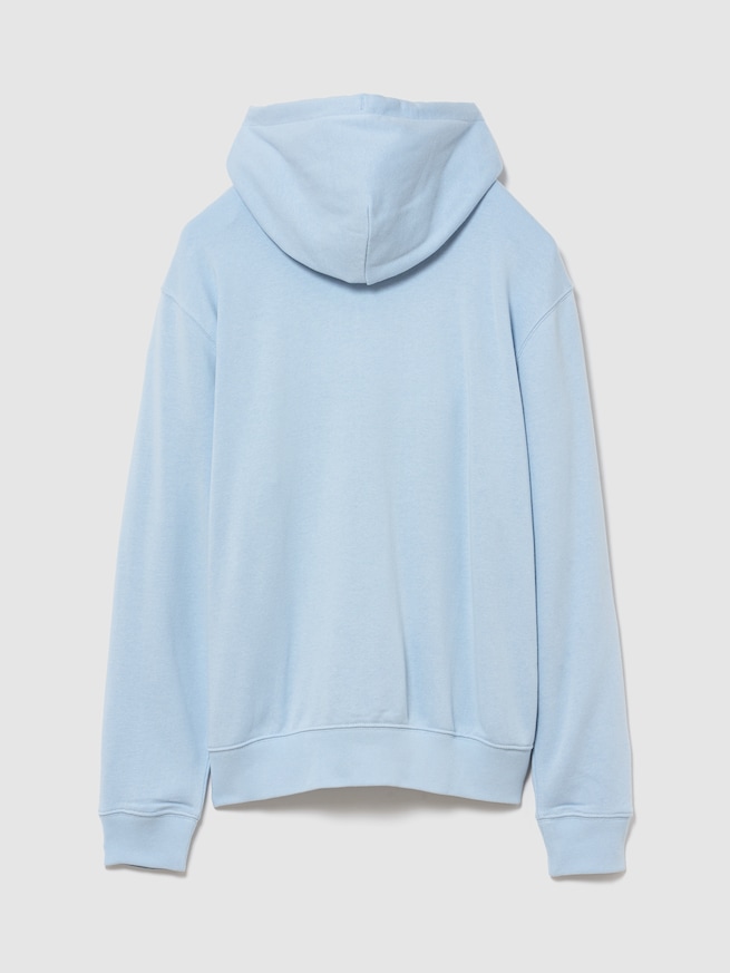 フレンチテリー リラックスフィット GAP1969ロゴ  ジップアップパーカー-4