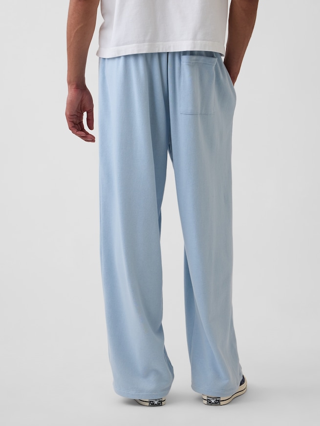 フレンチテリー バギー GAP1969ロゴ スウェットパンツ-3