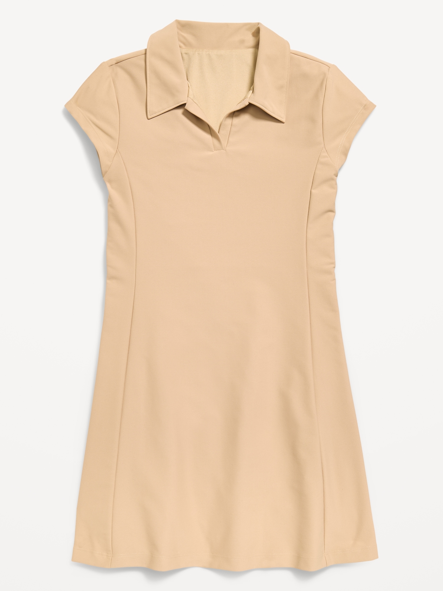 PowerSoft Collared Athletic Dress for Girls