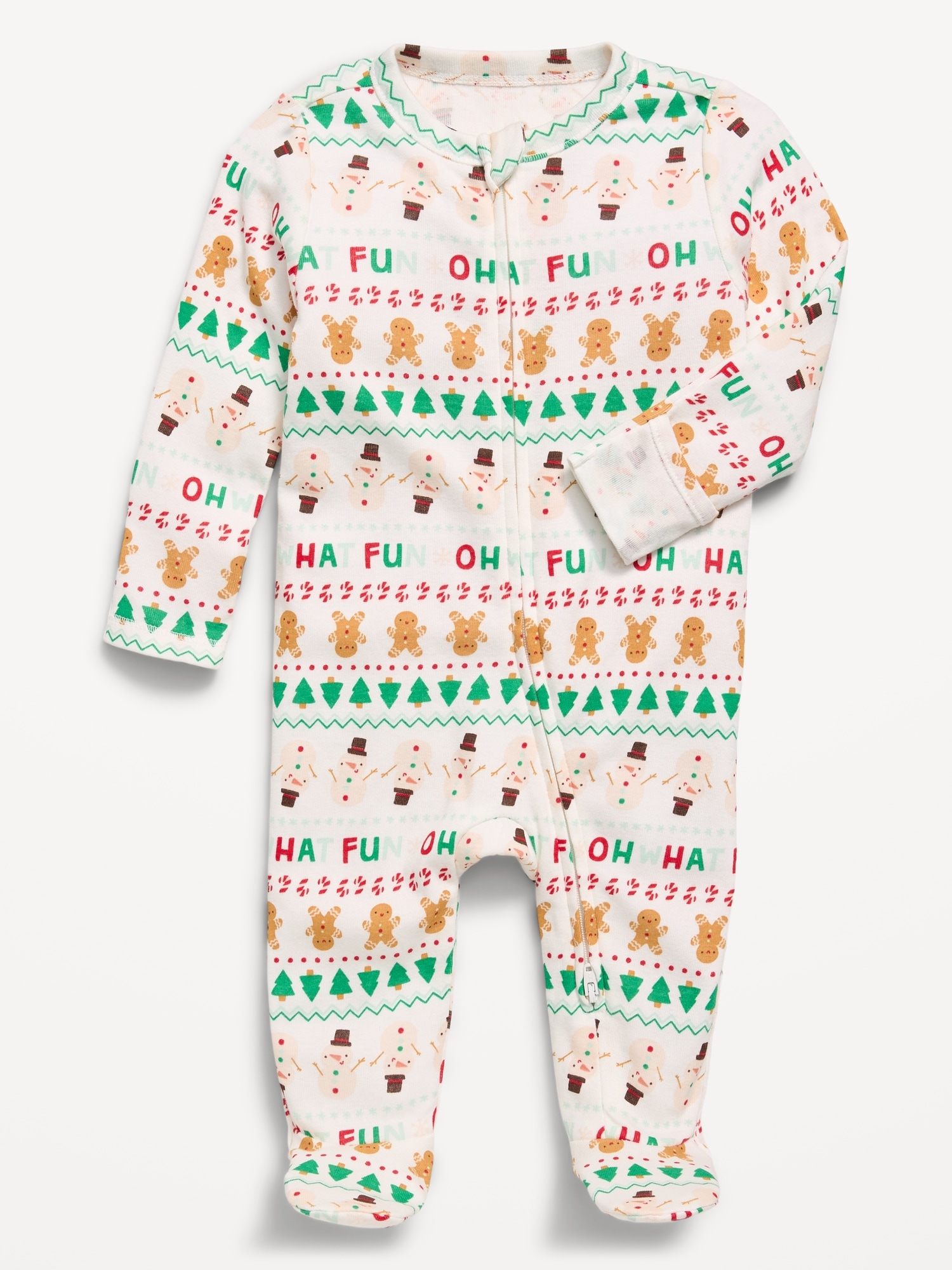 2-Way-Zip Sleep & Play Footed One-Piece for Baby