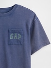リラックスフィット GAPロゴ ポケットTシャツ (キッズ)-2