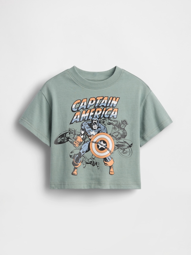 マーベル オーバーサイズ グラフィックTシャツ (幼児・ベビー)-0