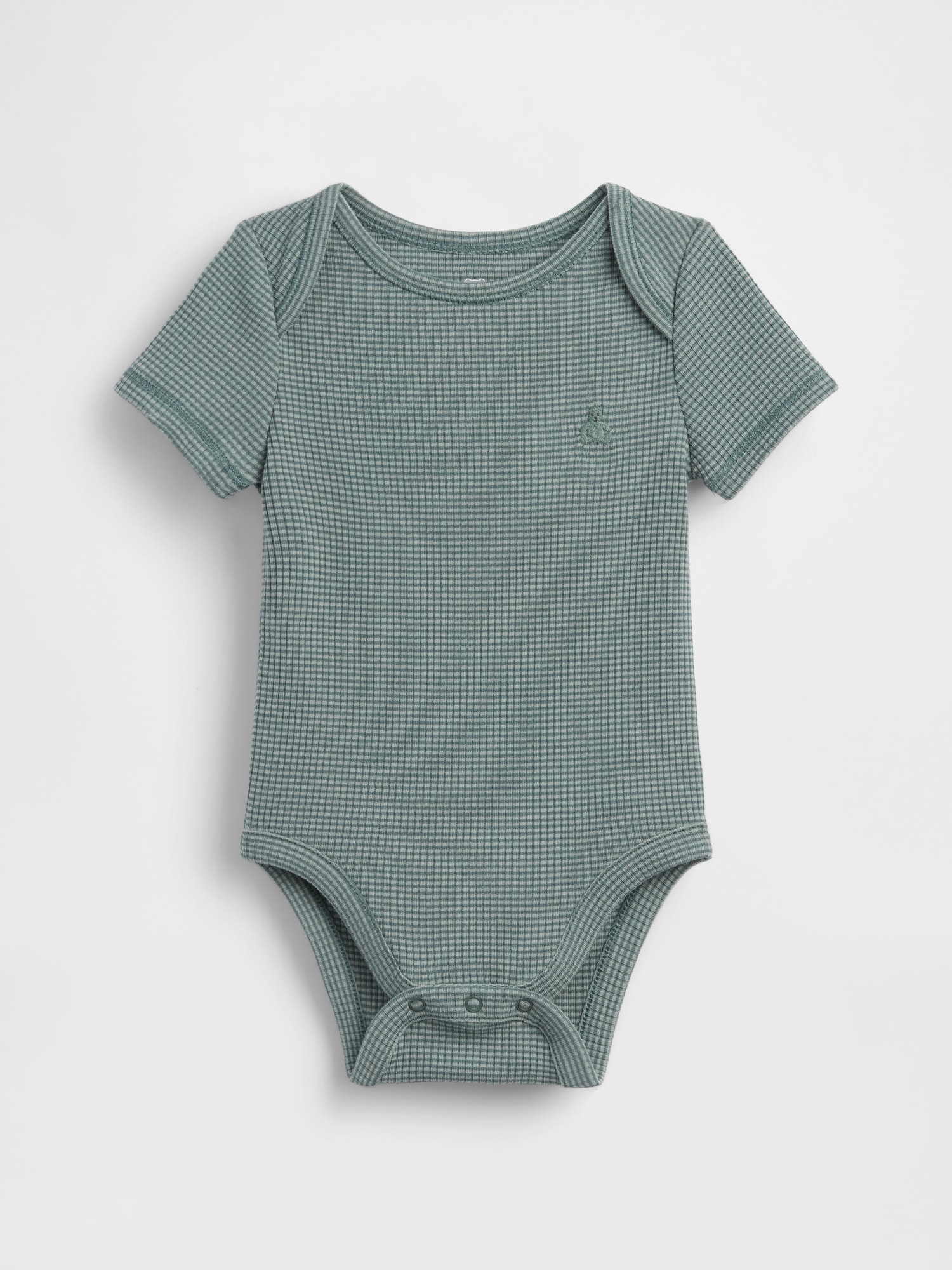 Gap Kids' Baby First Favorites Tinyrib Bodysuit In Green