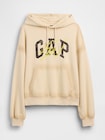Gap &times; Sean Wotherspoon ヘビーウェイト フレンチテリー オーバーサイズ クロップド GAPロゴパーカー-4