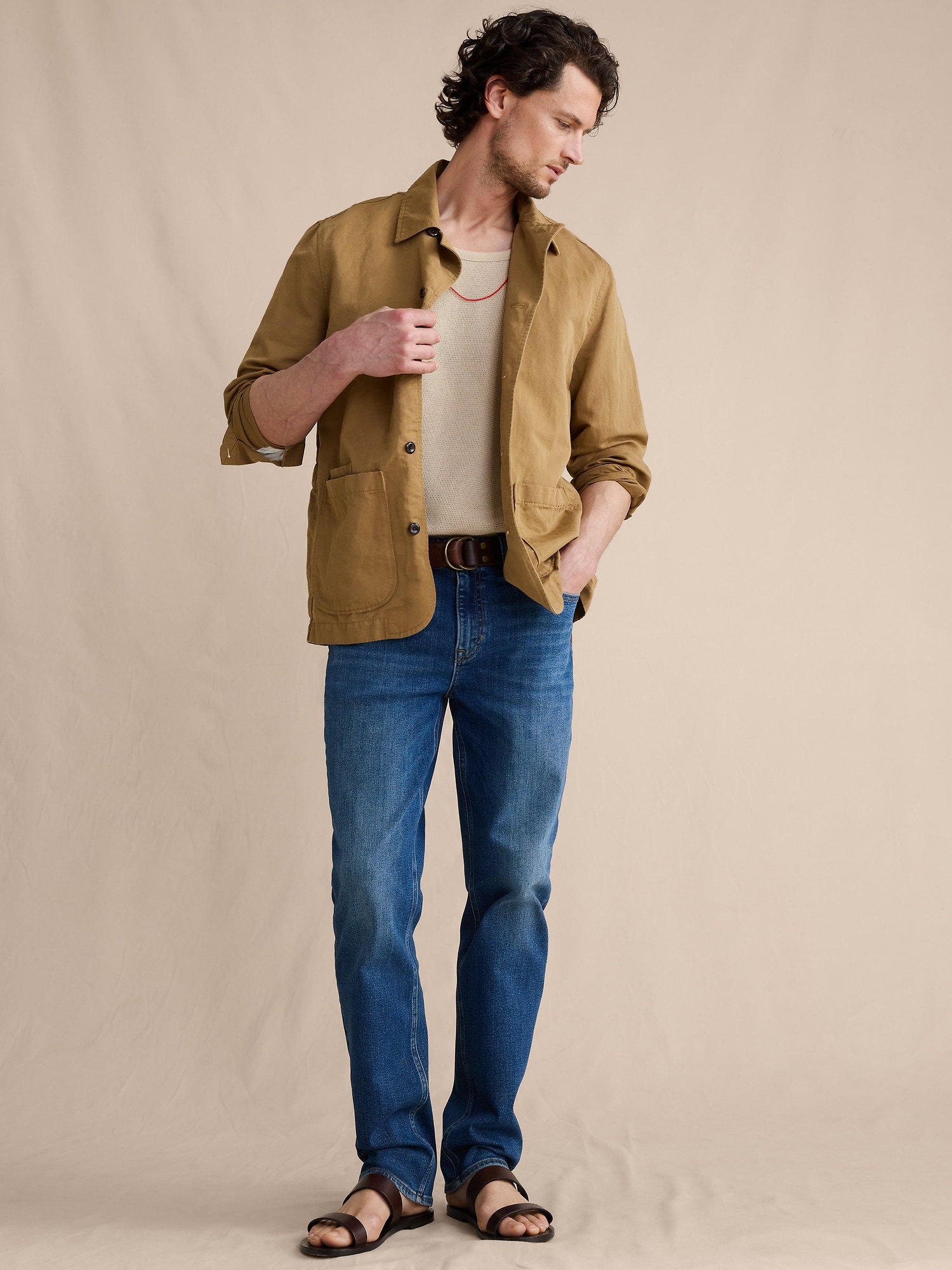 スリム リュクス トラベラージーンズ-0