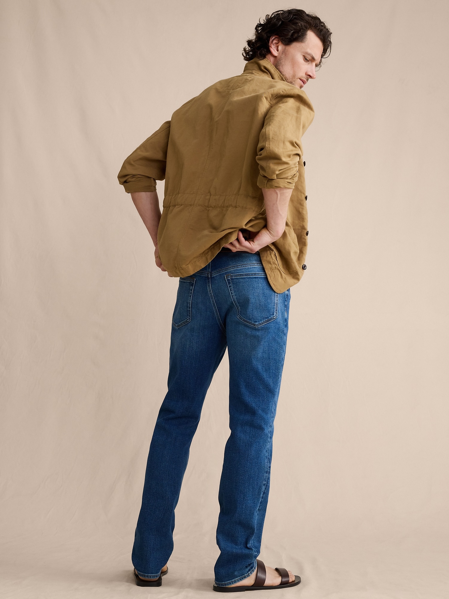 スリム リュクス トラベラージーンズ-2