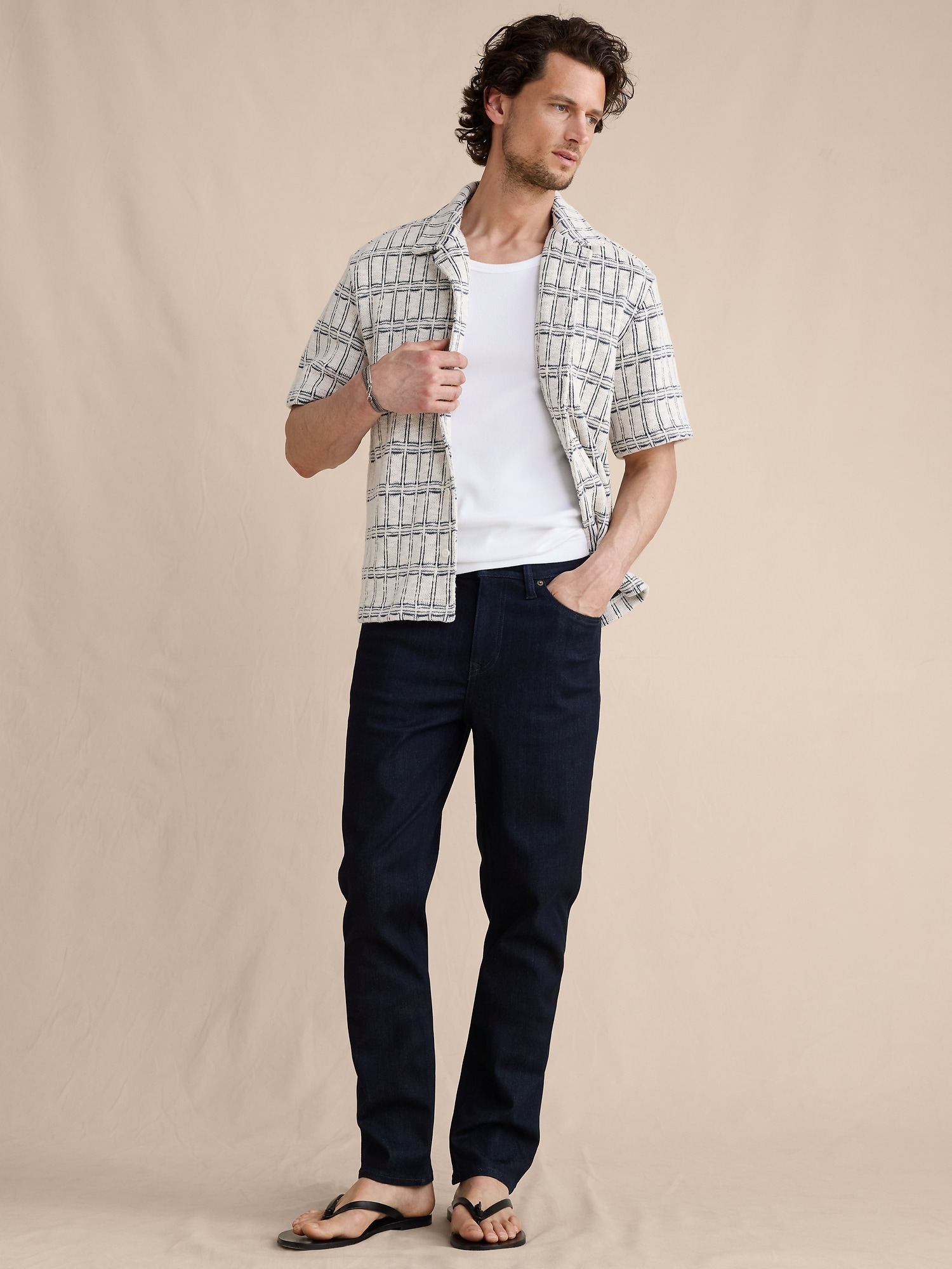 スリム リュクス トラベラージーンズ-0