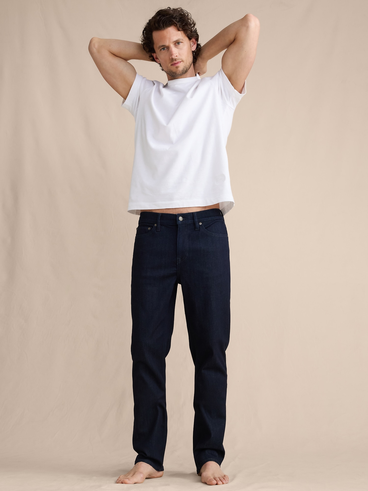 スリム リュクス トラベラージーンズ-4