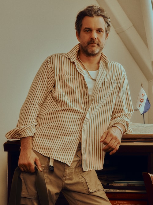 Archive Reissue コットンヘンプ ティッキング シャツ