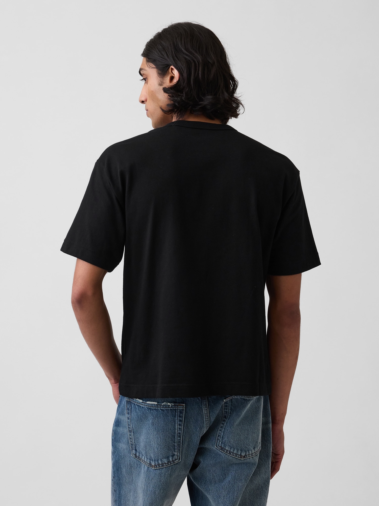 ヘビーウェイト クロップドTシャツ-2