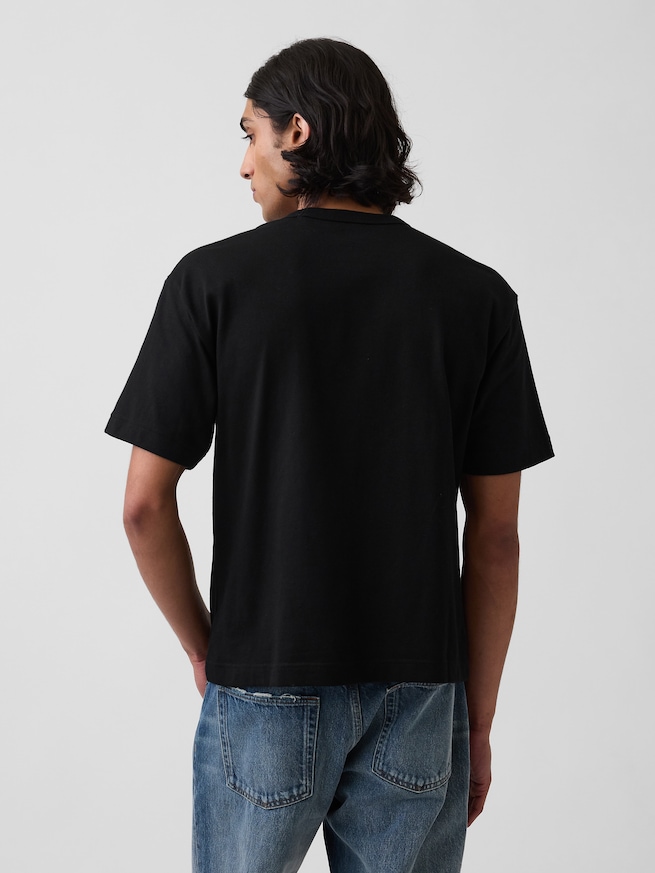 ヘビーウェイト クロップドTシャツ-2