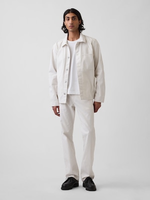 リラックスフィット ストレートデニム