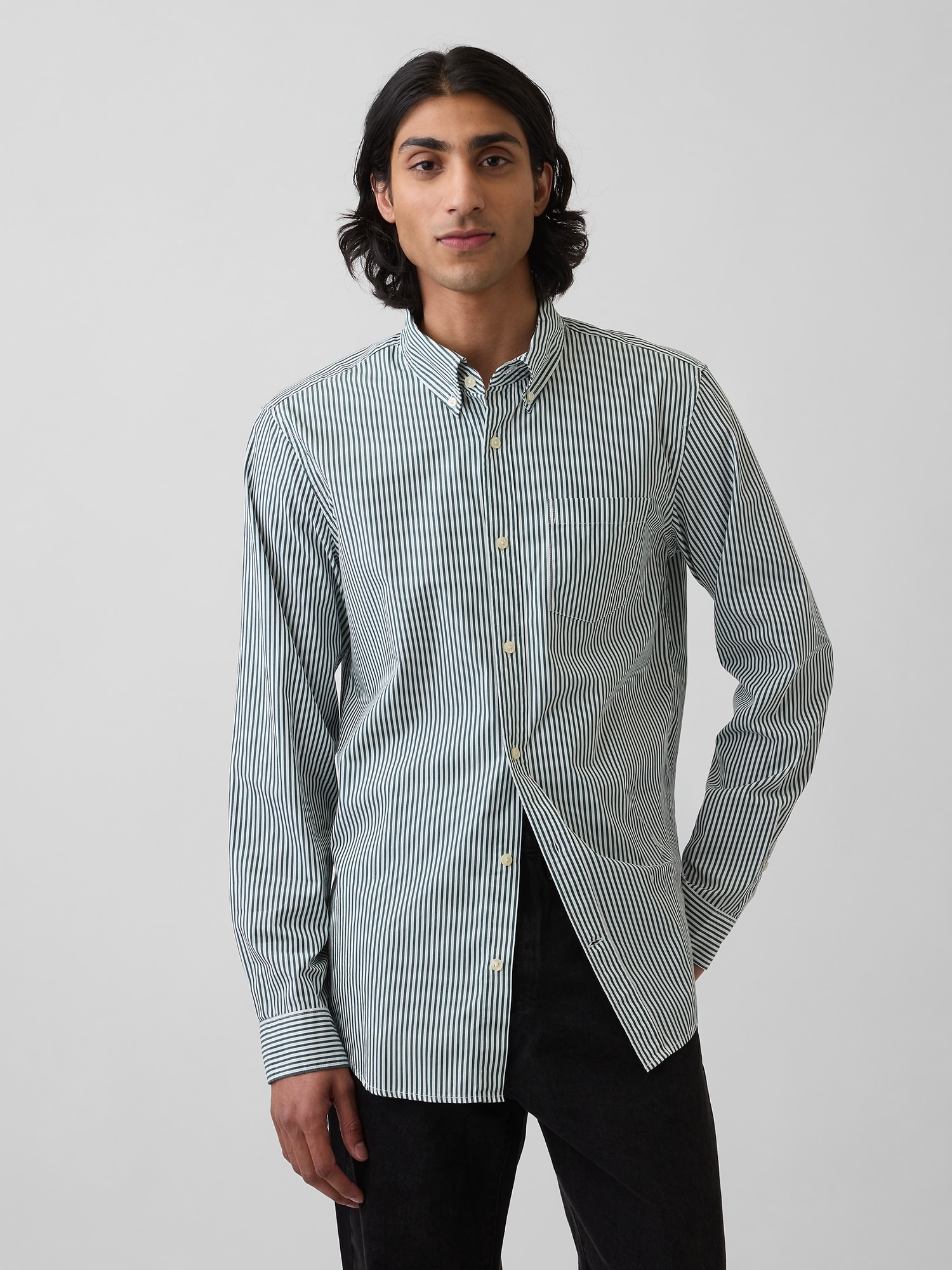 Organic Cotton Poplin Classic Shirt