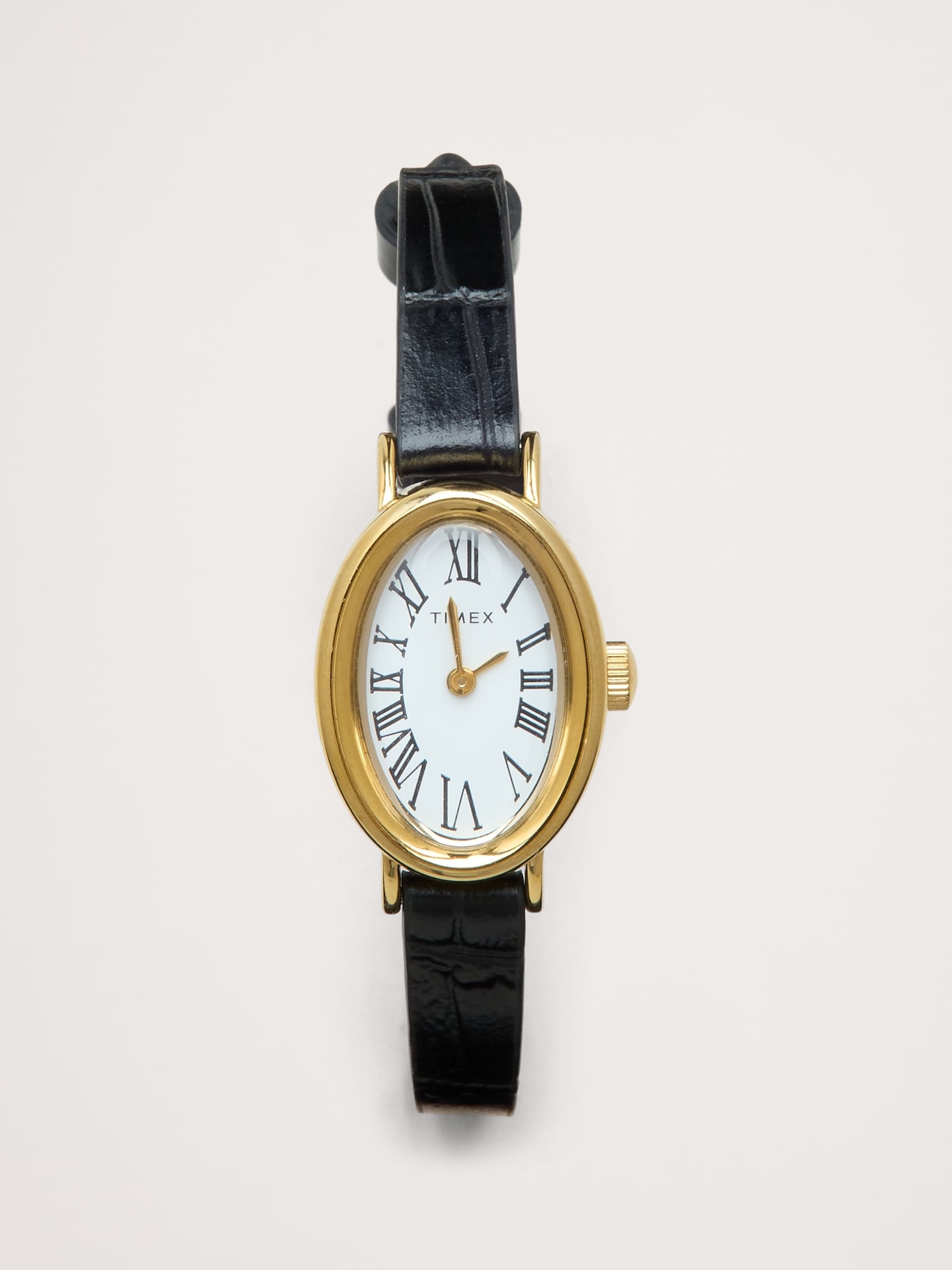 Cavatina Watch with Leather Strap by Timex