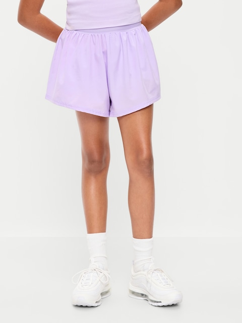 SHORT STRETCHTECH PERFORMANCE À TAILLE HAUTE POUR FILLE