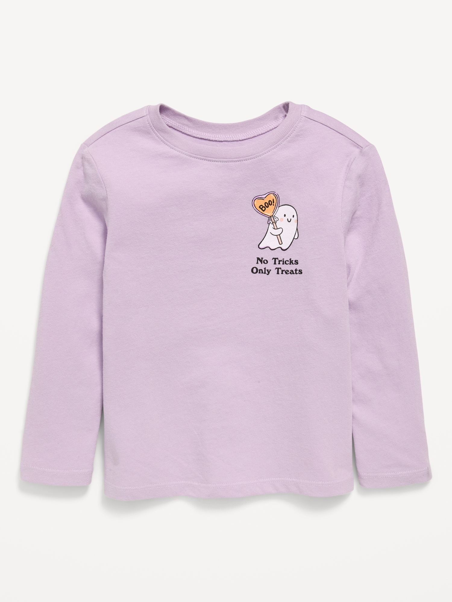 Long-Sleeve Unisex Graphic T-Shirt for Toddler