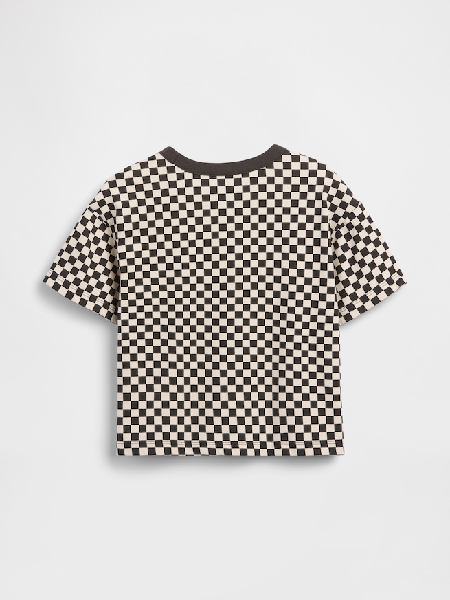 ボクシー チェッカープリントTシャツ (幼児・ベビー)-1