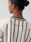 OuiGap ヘビーウェイト クロップドTシャツ-4