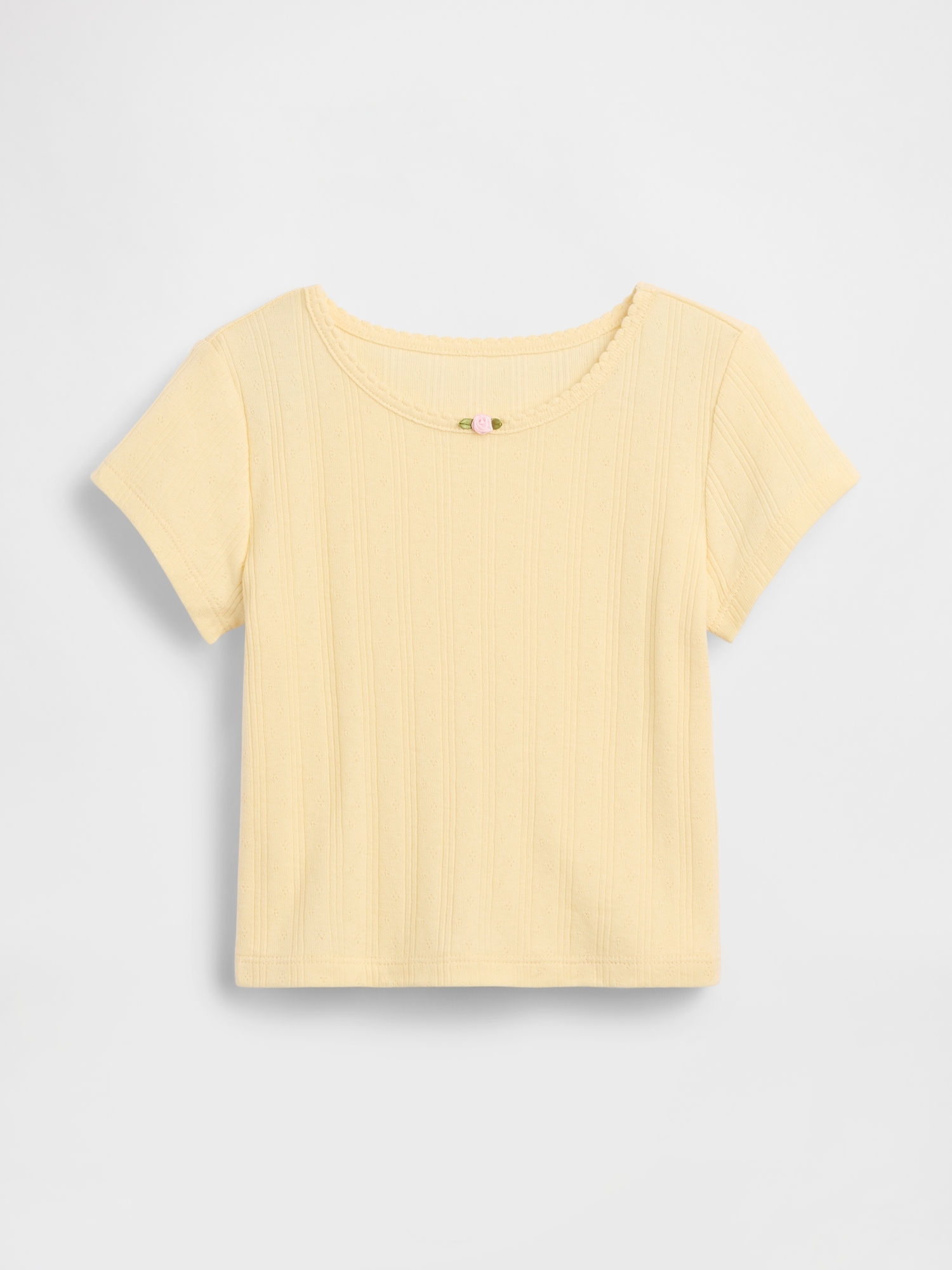 Baby & Toddler Pointelle Rib T-Shirt