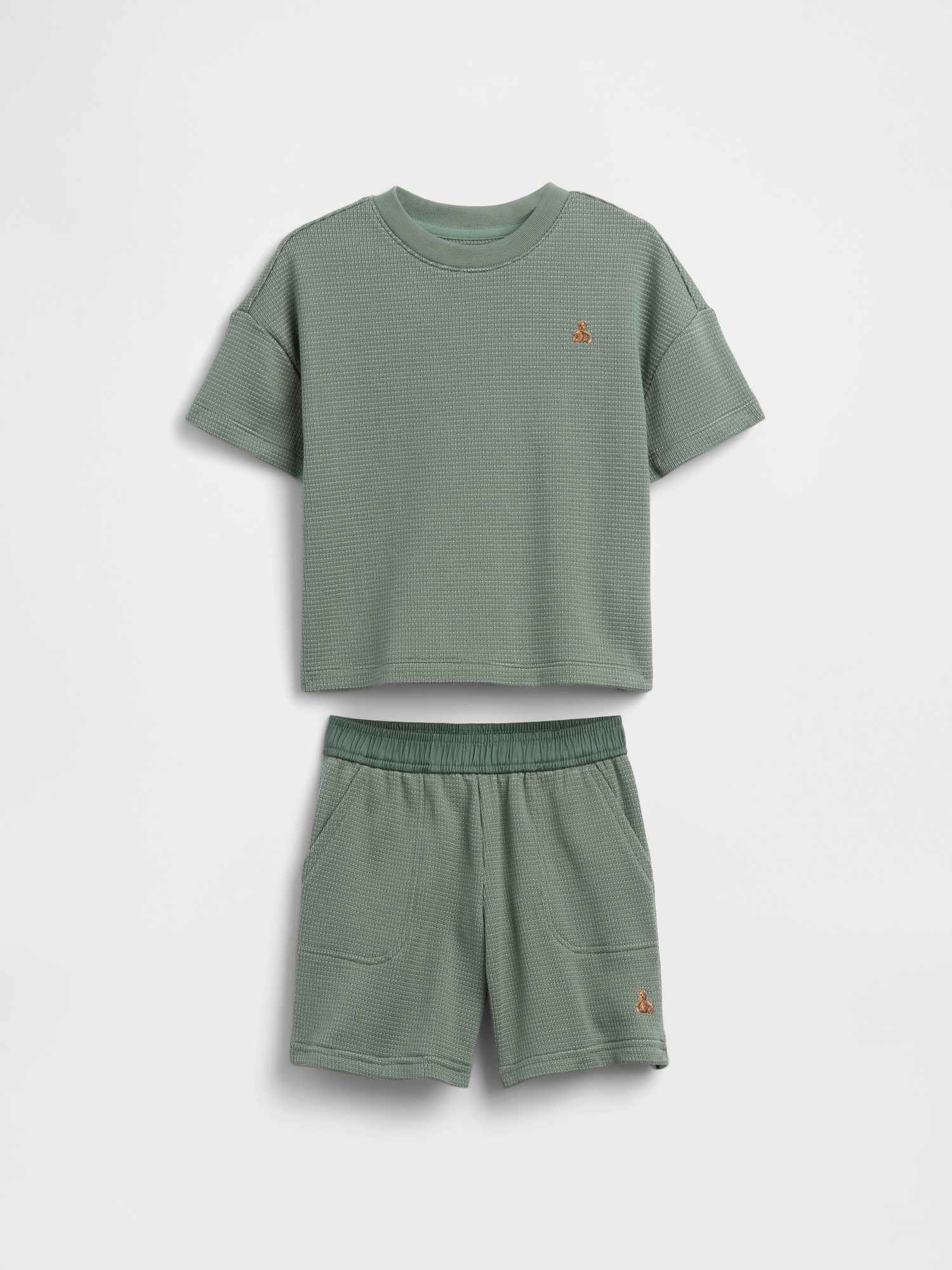 Baby & Toddler Textured Stripe Outfit Set