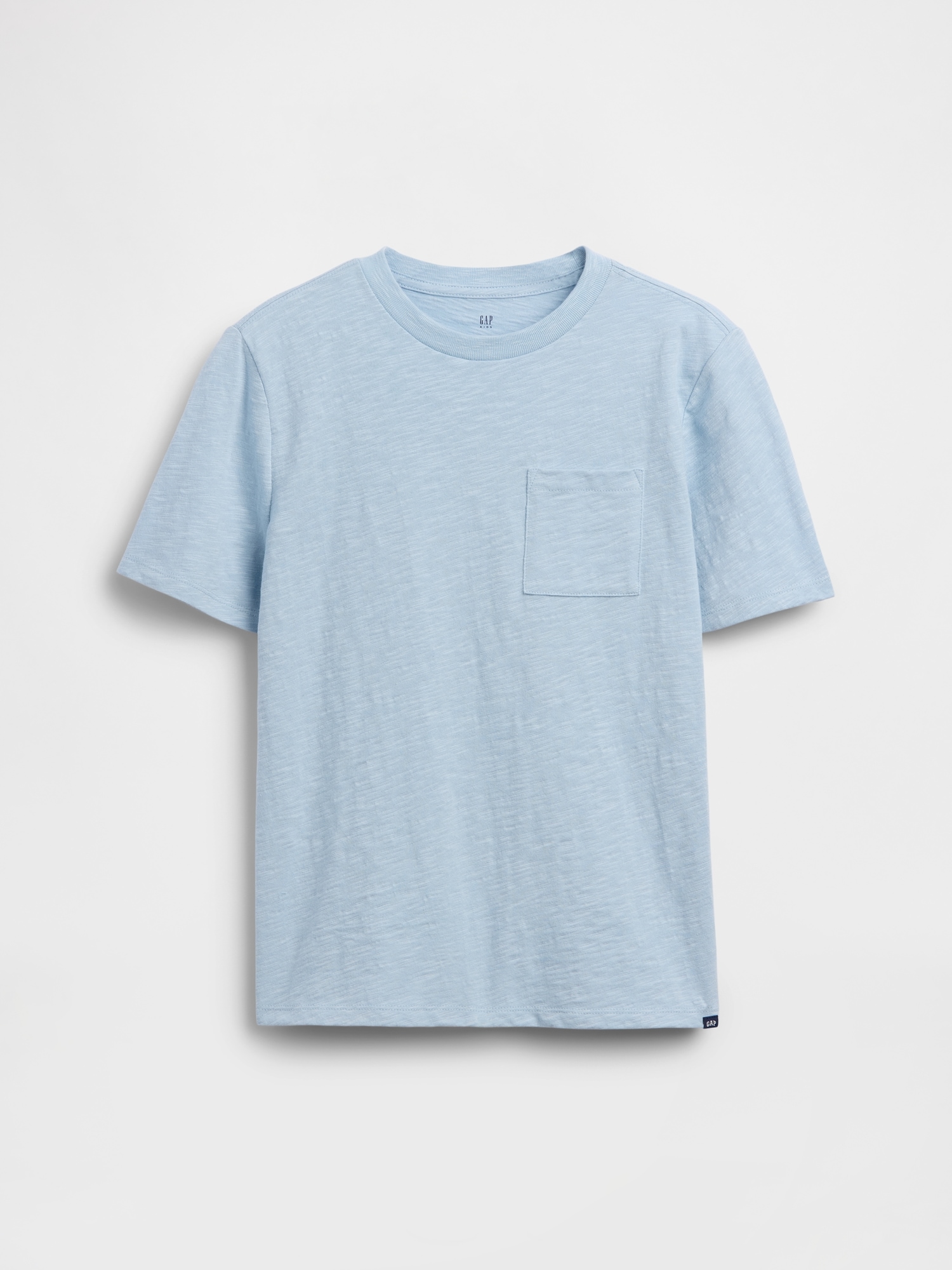 T-SHIRT À POCHE EN COTON BIOLOGIQUE POUR ENFANT
