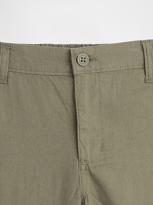 Kids Relaxed Linen-Blend Pants | Gap Factory